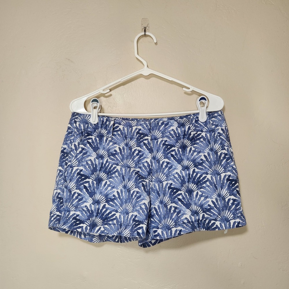 Vineyard Vines Blue Tropical Shorts Womens Size 6
